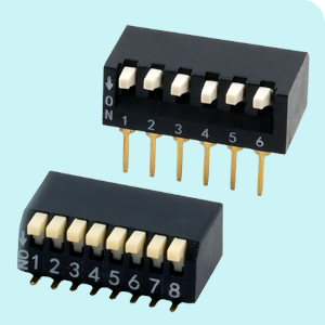 Piano actuator DIP switches